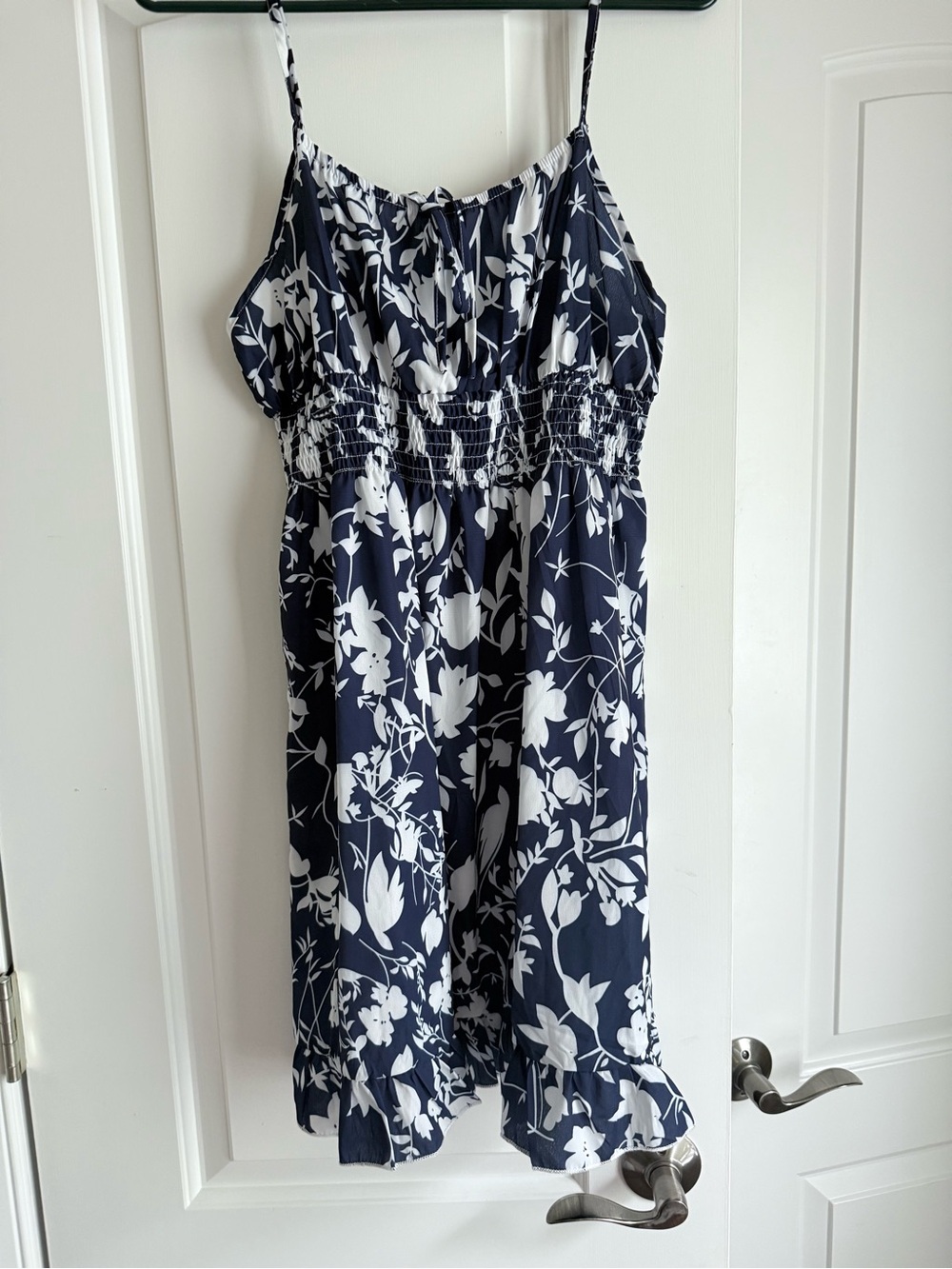 Woman’s sleeveless dress